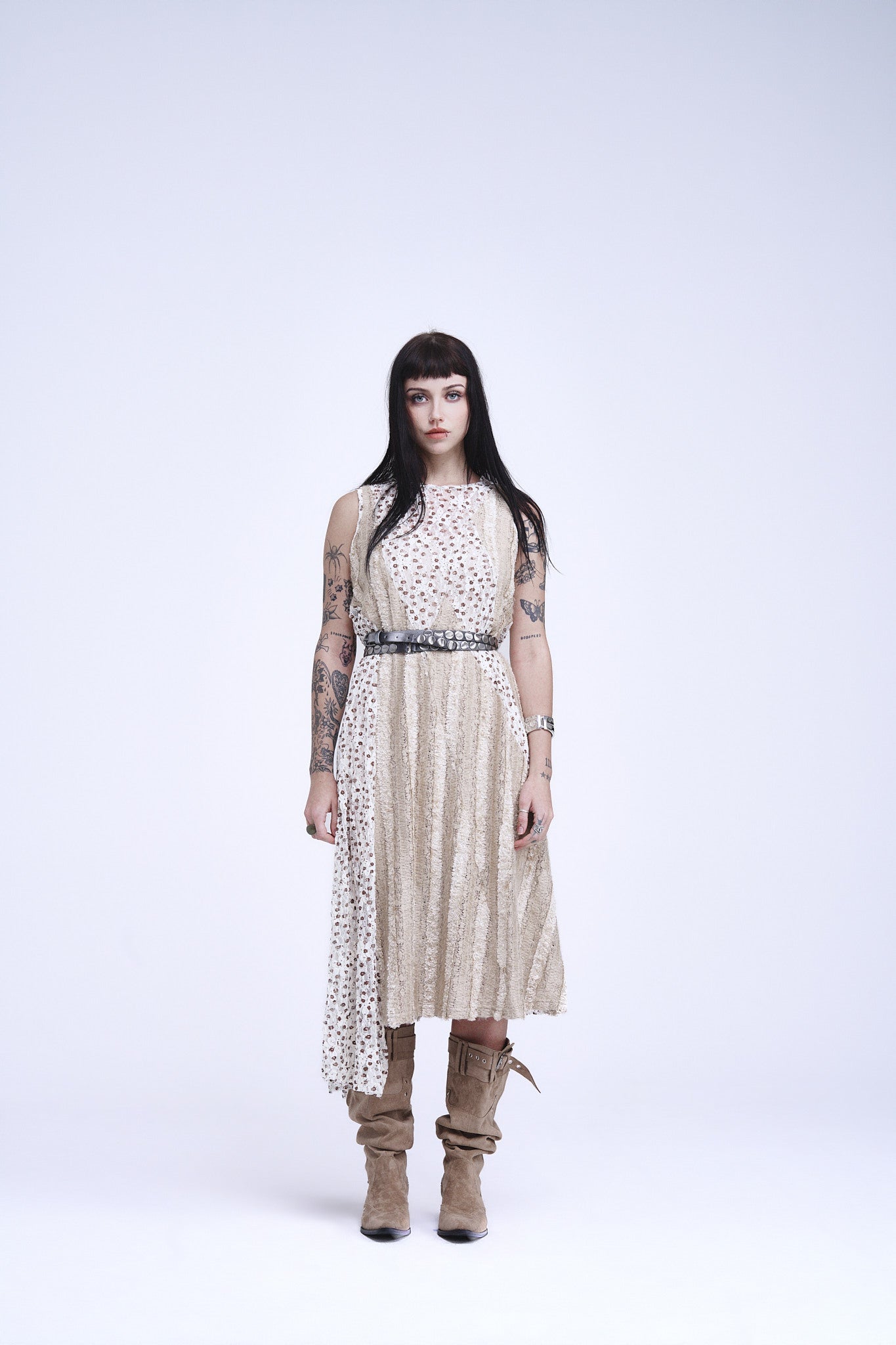 Punk Irregular Studded Belt