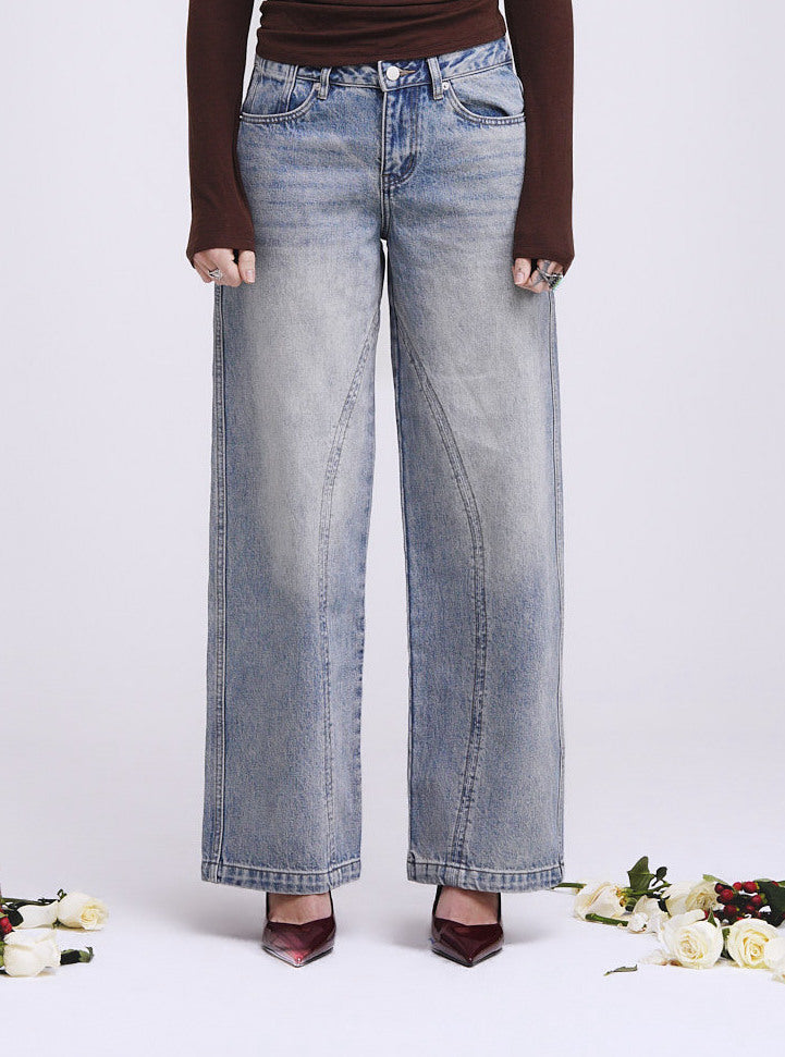 Straight Leg Jeans