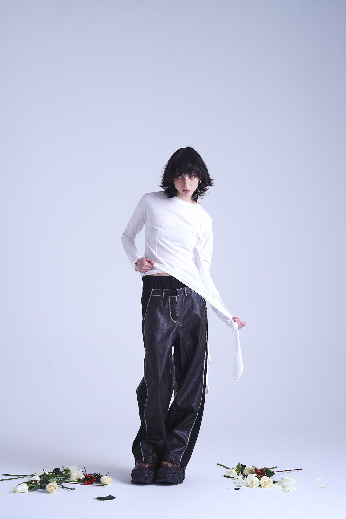 Long Sleeve White Top