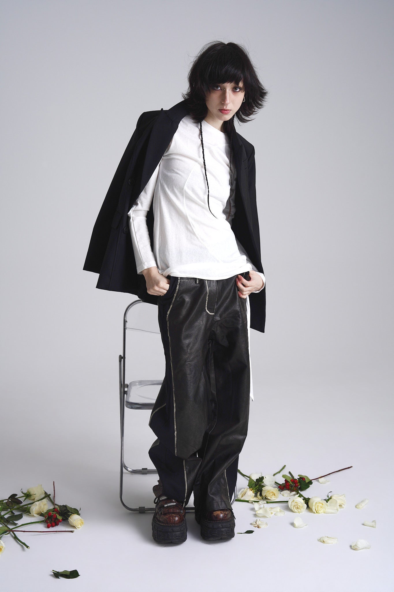 Cinched Waist Blazer