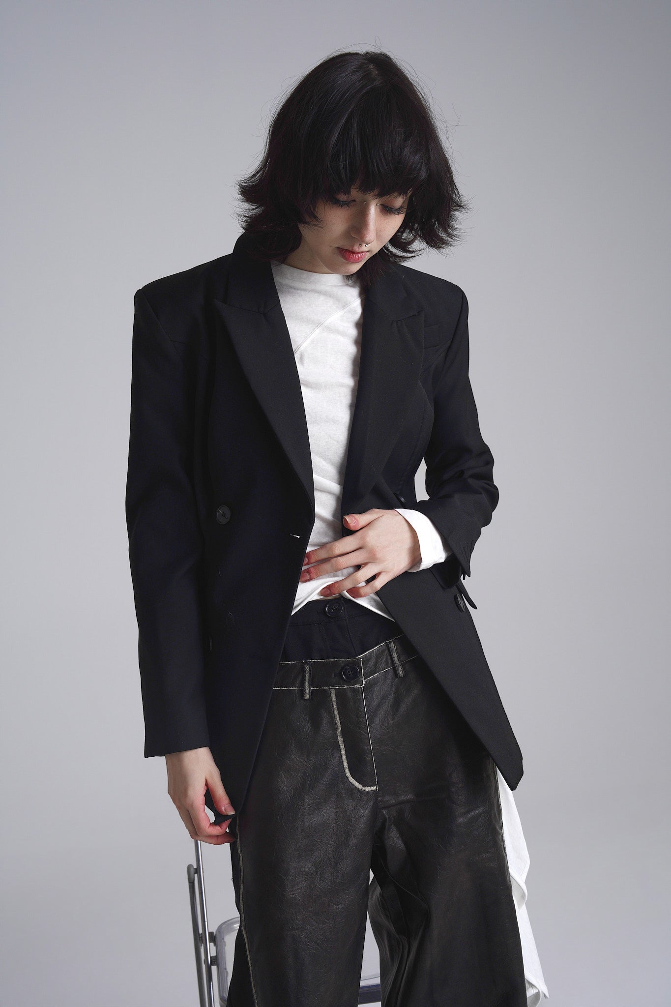 Cinched Waist Blazer