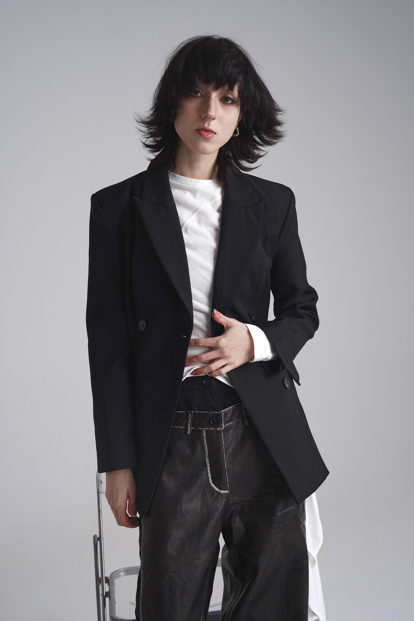 Cinched Waist Blazer