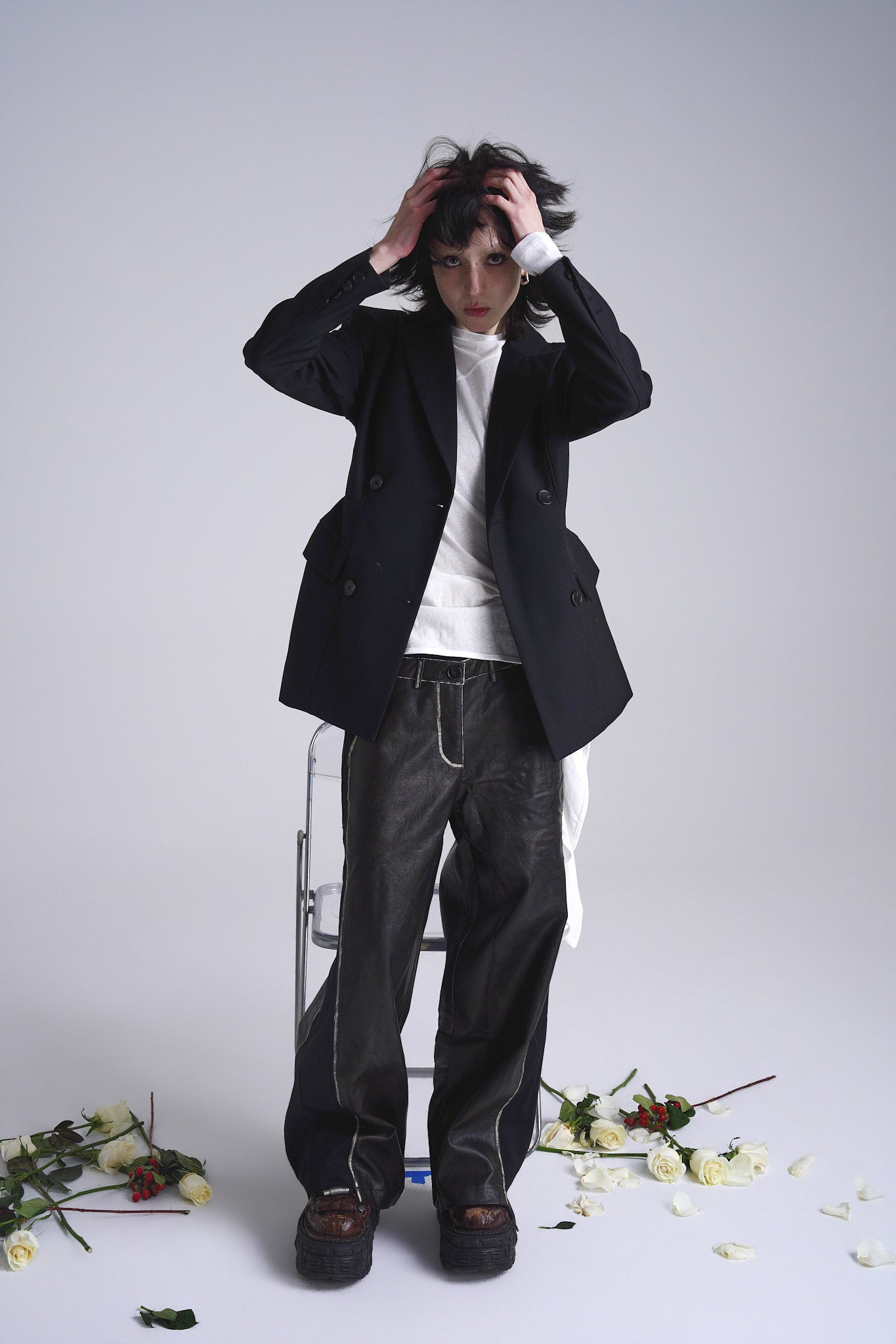 Cinched Waist Blazer